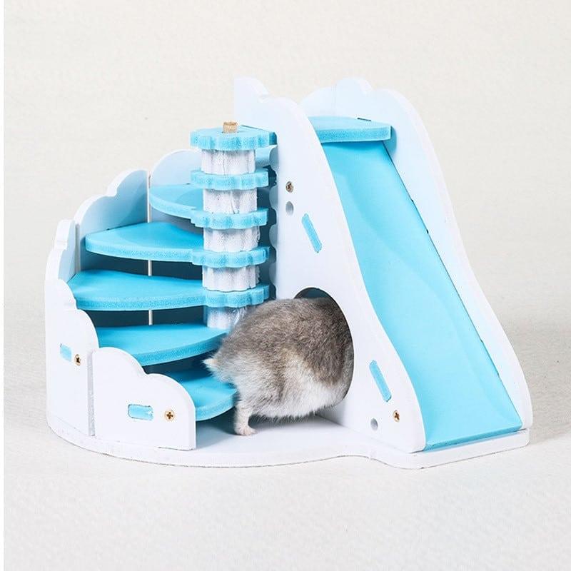 Wooden House for Small Pets - Trendha