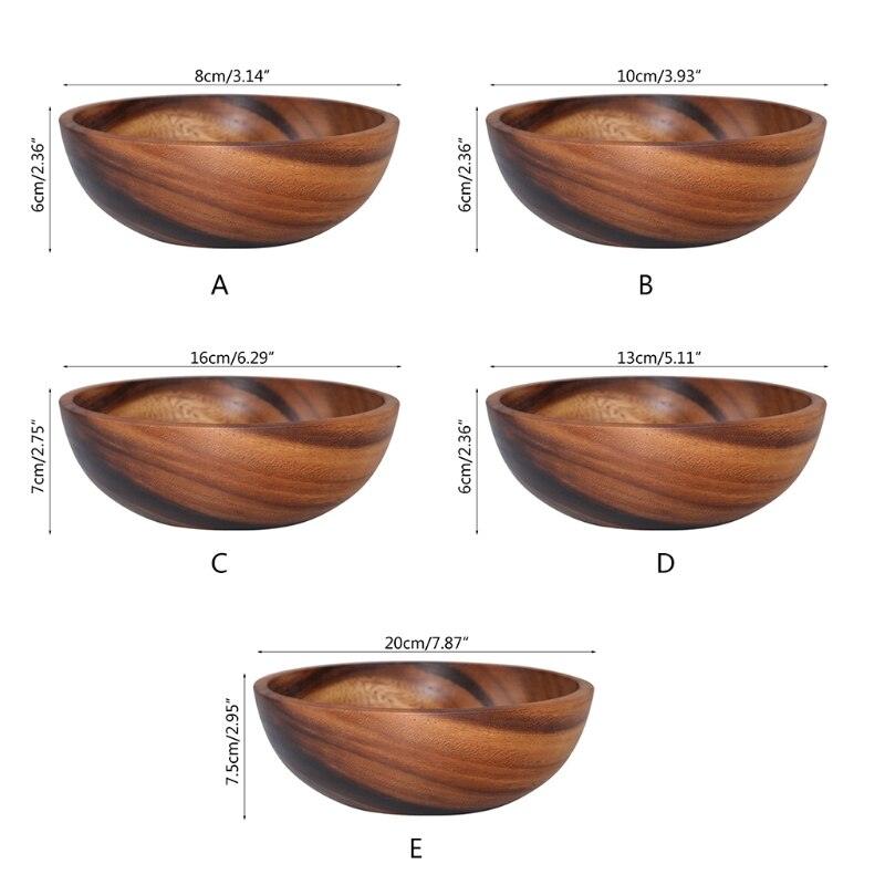 Zebra Pattern Wooden Bowl - Trendha